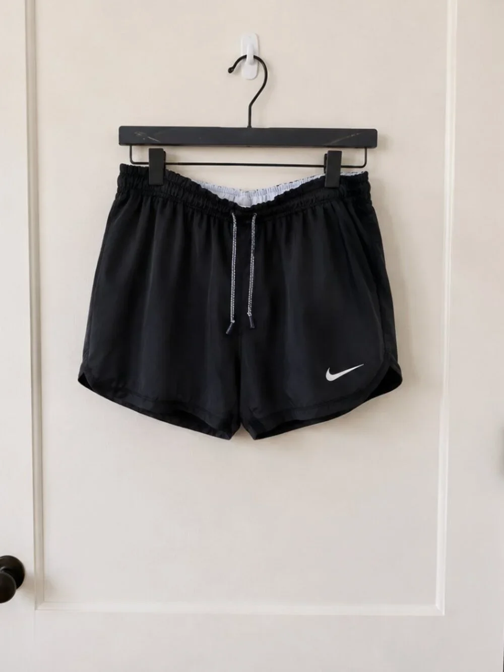 Nike‎ Tempo 2-in-1 Running Shorts Black Size Small